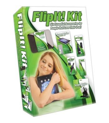 PC Treasures FlipIt!® Essential Accessory Kit for iPad®