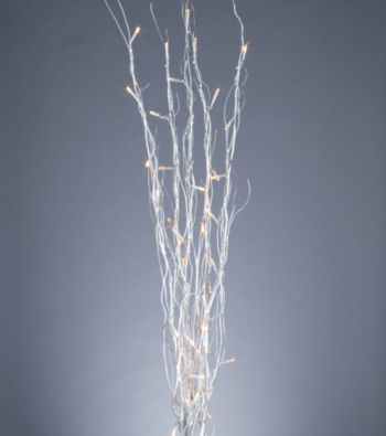 Gerson LED-Lit Silver Willow Branches
