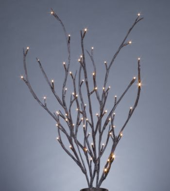 Gerson LED-Lit Brown Willow Branches