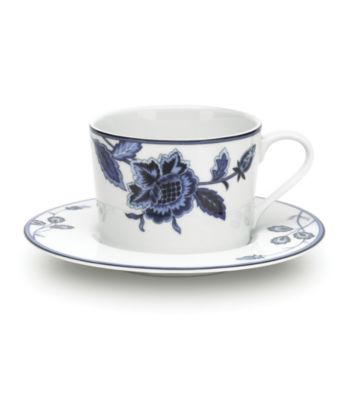 Mikasa® Indigo Bloom Teacup and Saucer