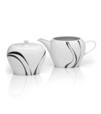 Mikasa® Jazz Sugar Bowl and Creamer Set