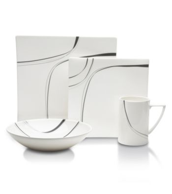 Mikasa® Modernist Black 4-pc. Place Setting