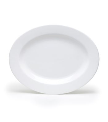 Mikasa® Satin White Oval Platter