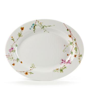 Mikasa® Sketch Floral Oval Platter