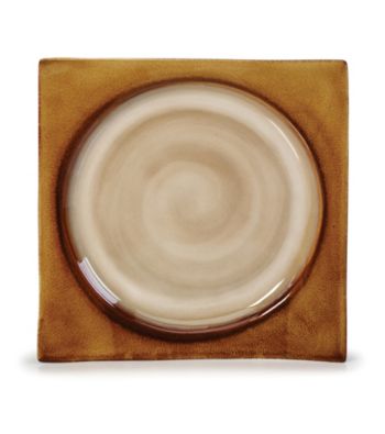 Mikasa Solstice Amber Dinner Plate