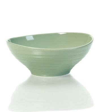 Mikasa Dinnerware, Swirl Sage Cereal Bowl