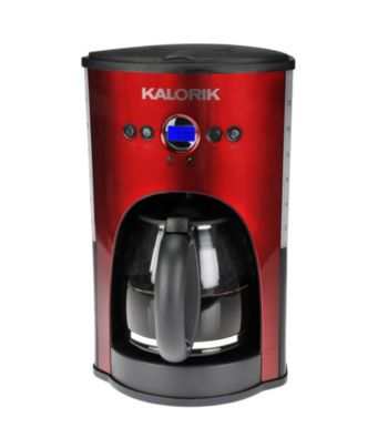 Kalorik Red Programmable 12-Cup Coffeemaker