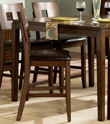 Home Interior 2-pc. Faux Leather Seat Chair Set - Distressed Amber