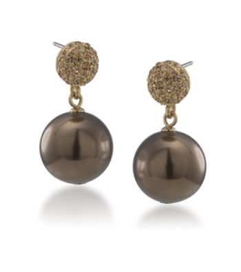 Carolee® Large Double Drop Earrings