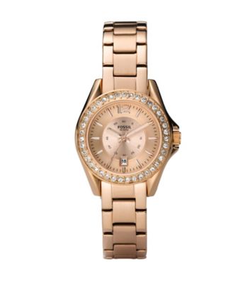 Fossil® Women's Mini Glitz Watch
