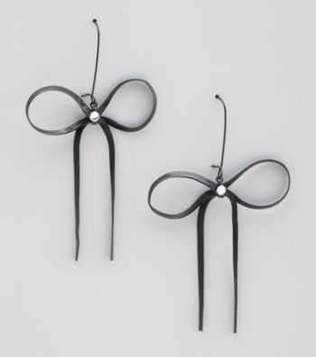 Betsey Johnson® Large Bow Earrings