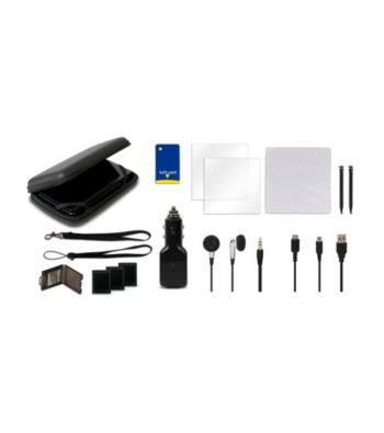 CTA Digital 12-in-1 Adventure Pack for Nintendo 3DS - Black