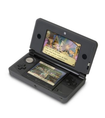 CTA Digital Silicone Skin for Nintendo 3DS - Black