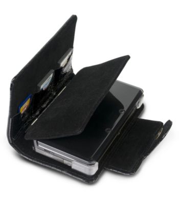 CTA Digital Croco Cradle Case and Cartridge Holder for Nintendo 3DS