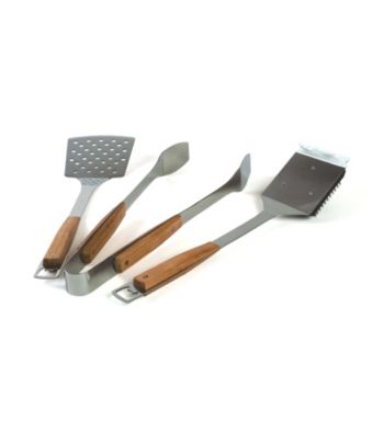 Charcoal Companion® Pacific Bamboo 3-pc. BBQ Tool Set