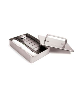 Steven Raichlen Best of Barbecue™ Grill Grate Oiling Set with Stainless Dish and 2 Towels