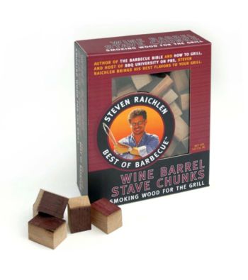 Steven Raichlen Best of Barbecue™ Wine Barrel Stave Chunks - 143 cu.in.