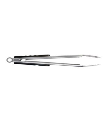 Steven Raichlen Best of Barbecue™ Forged Stainless Steel and Pakkawood Locking Tongs