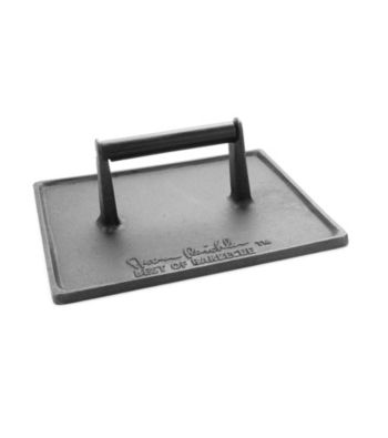 Steven Raichlen Best of Barbecue™ Cast Iron Double Wide Grill Press - 9x9