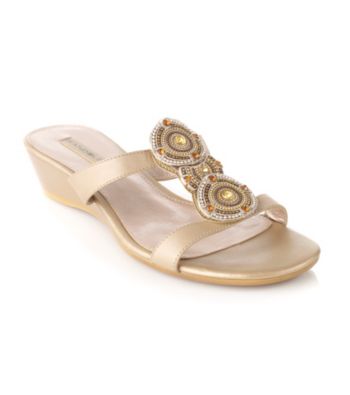 Bandolino "Feliciana" Sandal - Gold 7.5M
