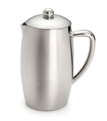 Bon Jour® 8-Cup Triomphe Double Wall Stainless Steel French Press