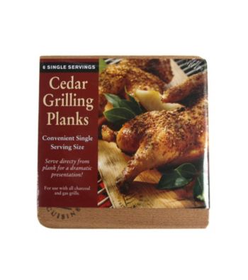 Nature's Cuisine Set of 6 Cedar 5.5x5.5