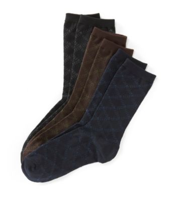 Relativity® Basic Diamond Socks