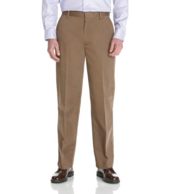 Dockers® Men's Classic Fit Flat Front Never Iron Khaki