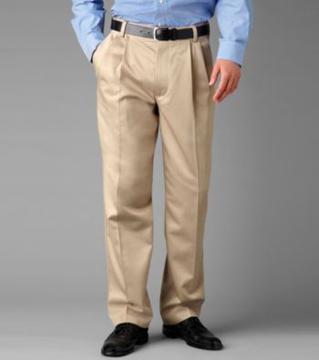 Dockers® Men's Classic Fit Pleated Never Iron Khaki