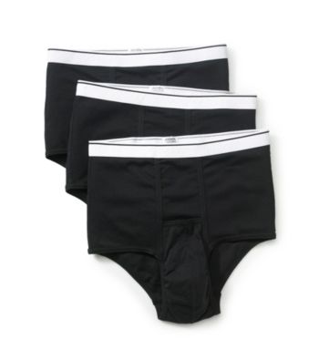 Jockey® Men's Pouch Briefs 3-Pack - Black