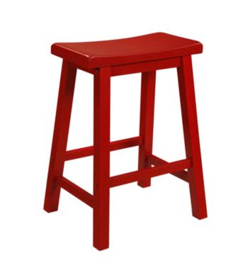 Powell® Color Story Counter Stool - Crimson Red