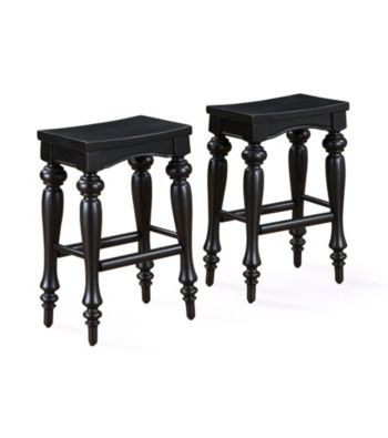 Powell® Pennfield Kitchen Island Counter Stool - Black