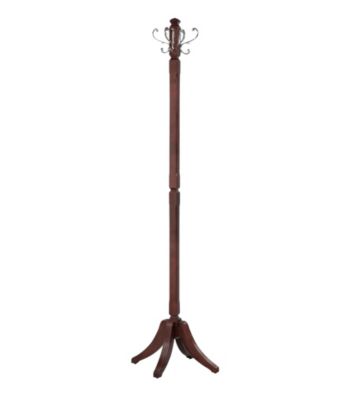 Powell® Contemporary Coat Rack - Merlot