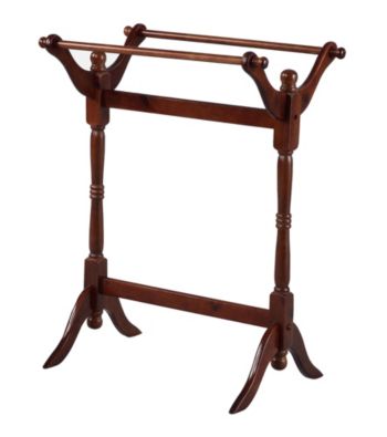 Powell® Heirloom Cherry Blanket Rack
