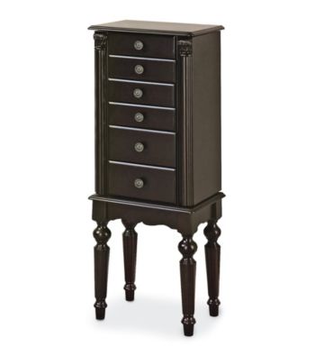 Powell® Ebony Jewelry Armoire