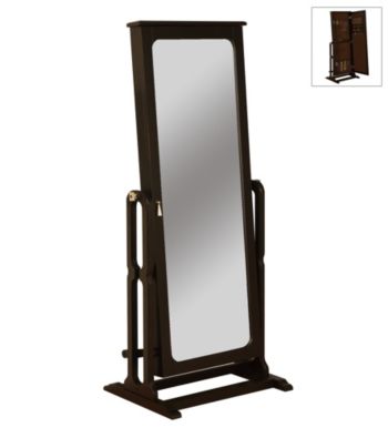 Powell® Antique Black Cheval Jewelry Wardrobe™