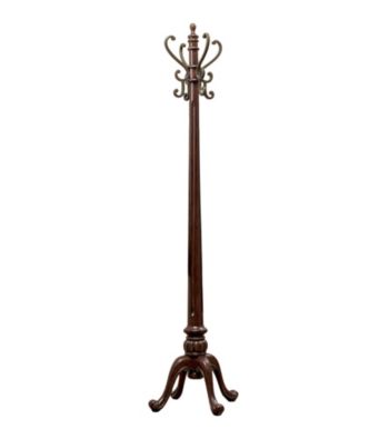 Powell® Barrier Reef Coat Rack - Warm Nut Brown