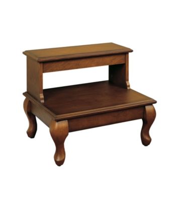 Powell® Attic Cherry Bedroom Drawer Step Stool