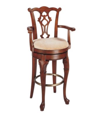 Powell® Jamestown Landing Swivel Arm Bar Stool
