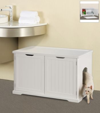 Merry Pet House Large Cat Washroom Bench