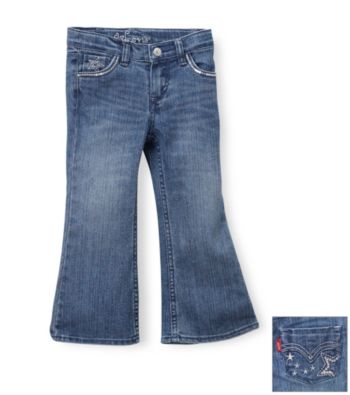 Levi's® Girls' 2T-6X Flare Leg Denim - Uncrushed