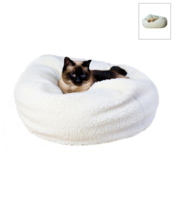 Carolina Pet Company Sherpa Puff Ball Pet Bed