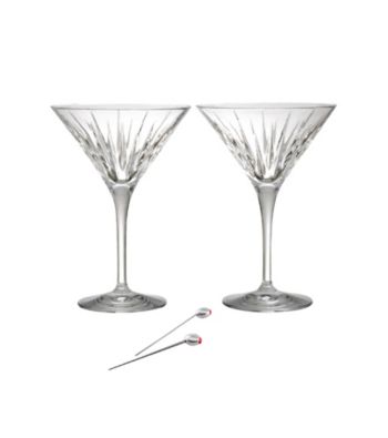 Reed & Barton® Soho Set of 2 Martini Glasses