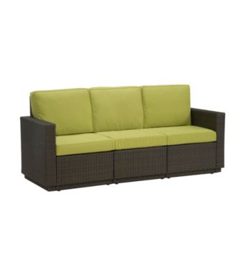 Home Styles® Scottsdale Green Apple Outdoor 3-Seat Sofa