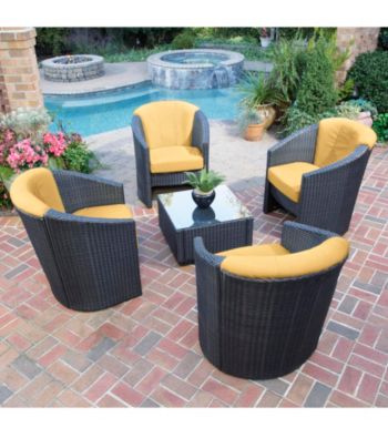 Home Styles® Scottsdale Harvest Outdoor Barrel Accent Chair
