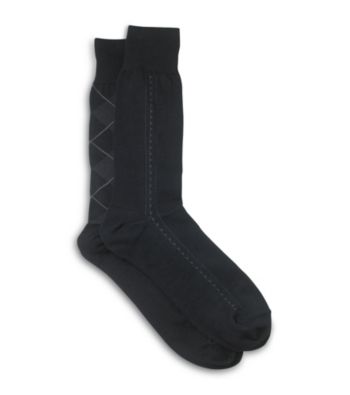 Harbor Bay® Men's Big & Tall 2-pk Argyle Socks - Navy