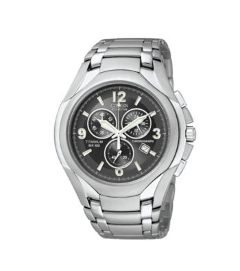 Citizen® Men's Eco-Drive Chronograph Titanium Watch
