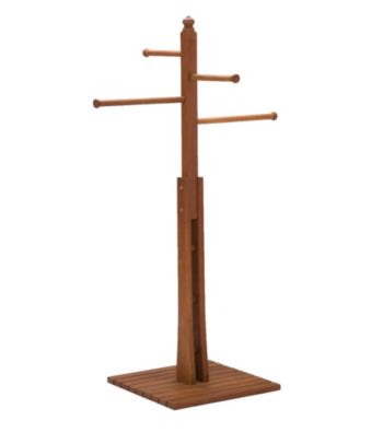 Holly & Martin™ Kinloch Dark Brown Eucalyptus Towel Rack