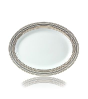 Mikasa® Microstripe Oval Platter