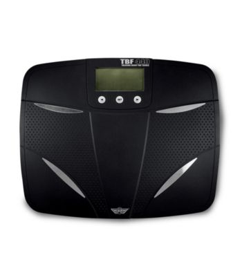 LivingXL Phoenix® Talking Body Fat Scale - Black/Silver